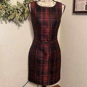 Size 4- plaid dress